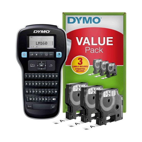 Dymo LabelManager 160 système de lettrage Value Pack 833422 - 1