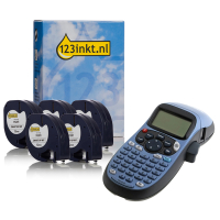Dymo LetraTag LT-100H système de lettrage + 5 rubans 089307
