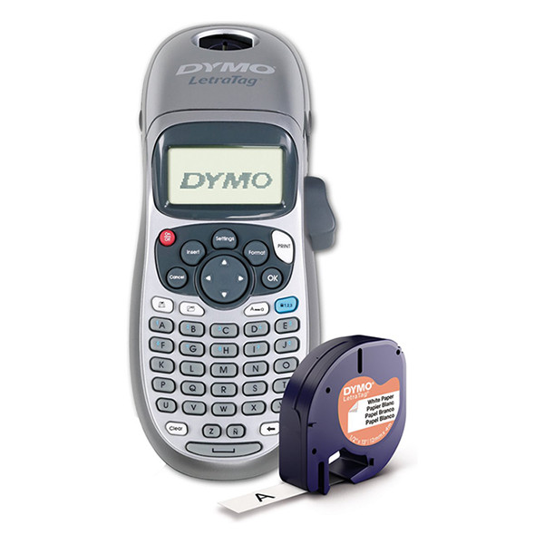 Dymo LetraTag LT-100H système de lettrage - argent 833425 - 2