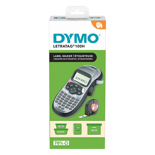 Dymo LetraTag LT-100H système de lettrage - argent 833425 - 3