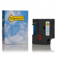 Dymo S0720540/45014 ruban 12 mm (marque 123encre) - bleu sur blanc 088209