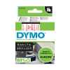 Dymo S0720700/40915 ruban d'étiquettes 9 mm (d'origine) - rouge sur blanc 088110 - 1