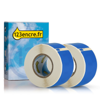 Dymo S0722370 / 99010 étiquettes d'adresse 2 rouleaux (marque 123encre) - bleu 089359