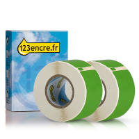 Dymo S0722370 / 99010 étiquettes d'adresse 2 rouleaux (marque 123encre) - vert 089360