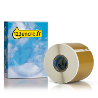 Dymo S0722430 / 99014 étiquettes d'expédition et badges (marque 123encre) - doré 089374