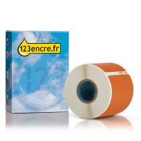Dymo S0722430 / 99014 étiquettes d'expédition et badges (marque 123encre) - orange 089373