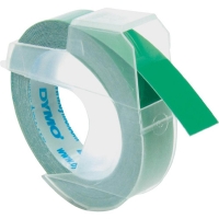 Dymo S0898160 ruban d'étiquettes en relief (d'origine) - blanc sur vert 088446