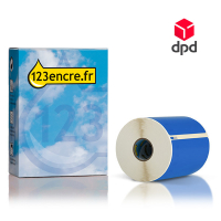 Dymo S0904980 étiquettes d'expédition DPD extra larges (marque 123encre) - bleu 653403