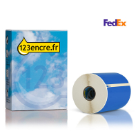 Dymo S0904980 étiquettes d'expédition FedEx extra larges (marque 123encre) - bleu 653283