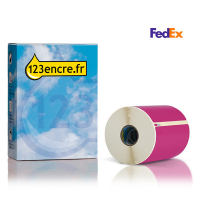 Dymo S0904980 étiquettes d'expédition FedEx extra larges (marque 123encre) - rose 653278