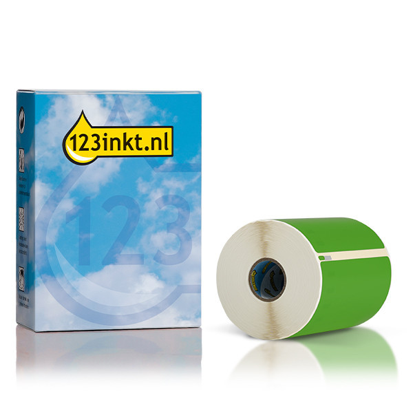 Dymo S0904980 étiquettes d'expédition GLS extra larges (marque 123encre) - vert 653222 - 3