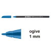 Edding 1200 feutre de coloriage (1 mm ogive) - bleu clair 200967 - 1