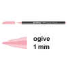 Edding 1200 feutre de coloriage (1 mm ogive) - fleur de cerisier pastel 239386 - 1
