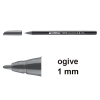 Edding 1200 feutre de coloriage (1 mm ogive) - gris 200969 - 1