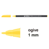 Edding 1200 feutre de coloriage (1 mm ogive) - jaune 200962 - 1