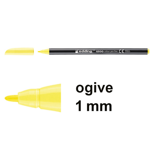 Edding 1200 feutre de coloriage (1 mm ogive) - melon miel 239387 - 1