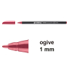 Edding 1200 feutre de coloriage (1 mm ogive) - rouge carmin 200975 - 1