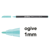 Edding 1200 feutre de coloriage (1 mm ogive) - turquoise pastel 239389 - 1