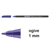 Edding 1200 feutre de coloriage (1 mm ogive) - violet 200965 - 1