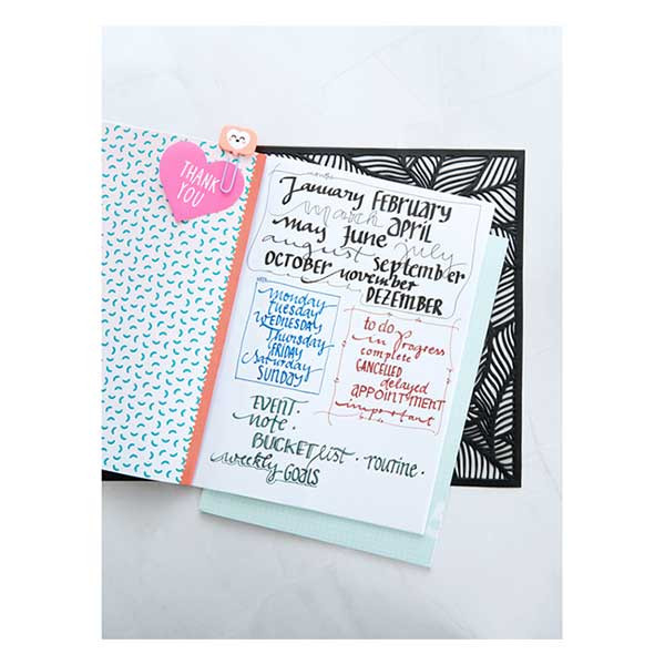 Edding 1255 feutre calligraphie (5 mm) - carmin 239167 - 2