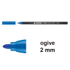 Edding 1300 feutre de coloriage (2 mm - ogive) - bleu clair 239009 - 1