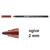 Edding 1300 feutre de coloriage (2 mm - ogive) - marron 239006 - 1