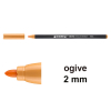 Edding 1300 feutre de coloriage (2 mm - ogive) - orange clair 239015 - 1