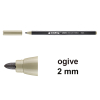 Edding 1300 feutre de coloriage (2 mm - ogive) - vert huître 239033 - 1