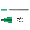 Edding 1300 feutre de coloriage (2 mm - ogive) - vert pâle 239030 - 1