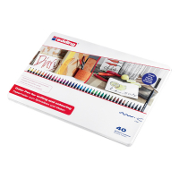 Edding 1300 feutres de coloriage boîte en métal 40 pièces (2 mm - ogive) 239044