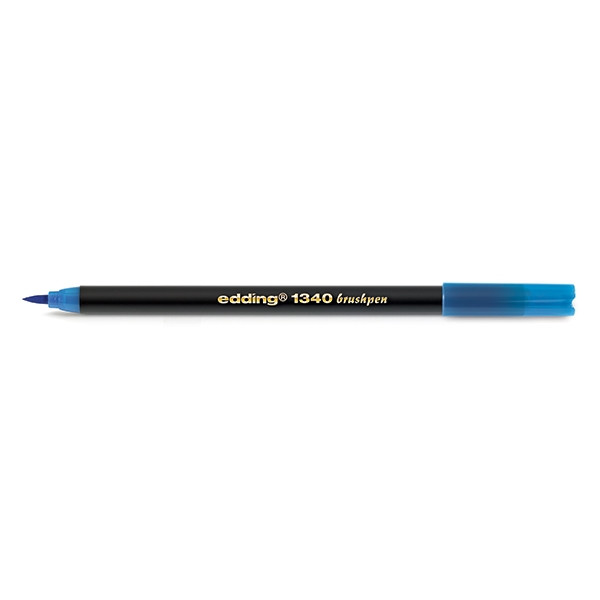 Edding 1340 feutre pinceau - bleu clair 239182 - 1