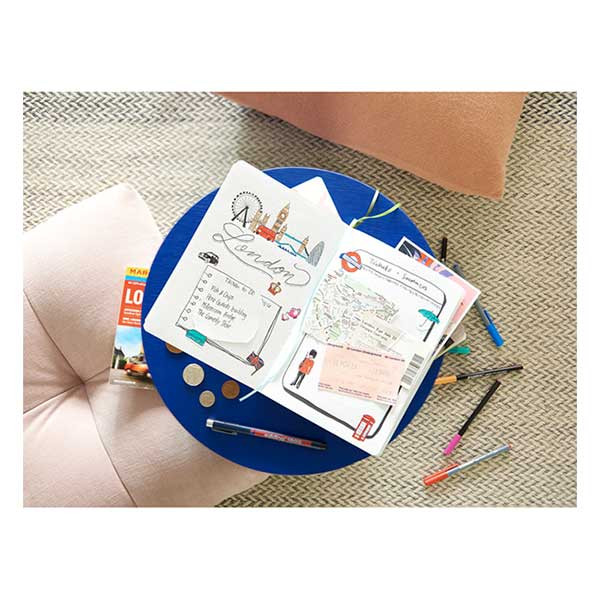 Edding 1340 feutre pinceau - rose 239181 - 2