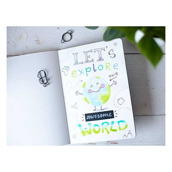 Edding 1340 feutre pointe pinceau - vert clair 239391 - 2