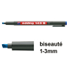 Edding 143B marqueur permanent (1 - 3 mm biseautée) - bleu 200698 - 1