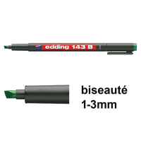 Edding 143B marqueur permanent (1 - 3 mm biseautée) - vert 200700