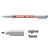 Edding 152M marqueur non permanent (1 mm ogive) - bleu 200871 - 1