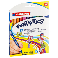 Edding 15 Funtastic feutres de coloriage 12 pièces (1 mm - ogive) 239344