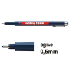 Edding 1800 feutre fin de précision (0,5 mm) - bleu 239235 - 1