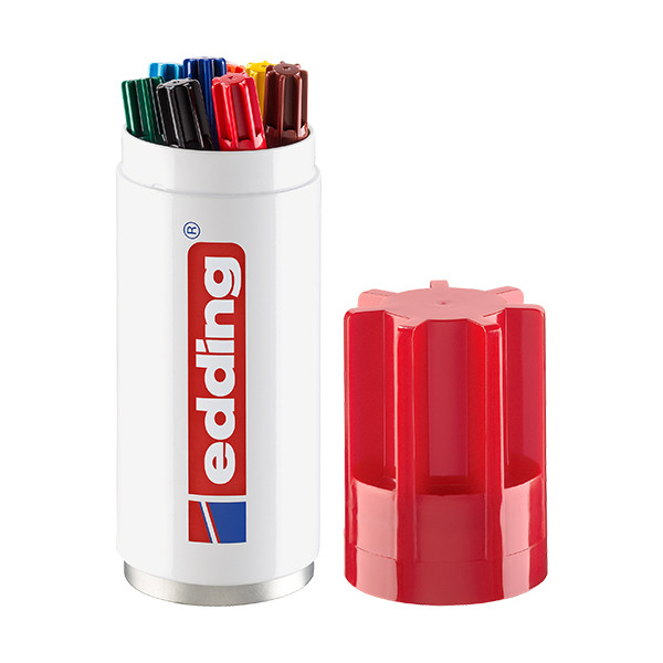 Edding 3000 marqueur permanent assorti (tube de 8) 200503 - 1