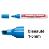 Edding 3300 marqueur permanent (1 - 5 mm biseautée) - bleu clair 200823 - 1