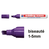 Edding 3300 marqueur permanent (1 - 5 mm biseautée) - violet 200821 - 1
