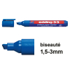 Edding 33 marqueur papier brillant (1 - 5 mm biseautée) - bleu 239214 - 1