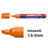 Edding 33 marqueur papier brillant  (1 - 5 mm biseautée) - orange 239217 - 1