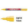 Edding 361 marqueur pour tableau blanc (1 mm - ogive) - jaune 200845 - 1
