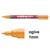 Edding 361 marqueur pour tableau blanc (1 mm - ogive) - orange 200846 - 1