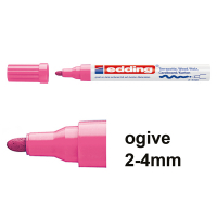 Edding 4000 marqueur peinture à encre mate (ogive de 2 - 4 mm) - rose 239121