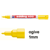 Edding 400 marqueur permanent (1 mm - ogive) - jaune 200799