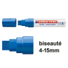 Edding 4090 marqueur craie liquide (4 - 15 mm biseauté) - bleu 200889 - 1
