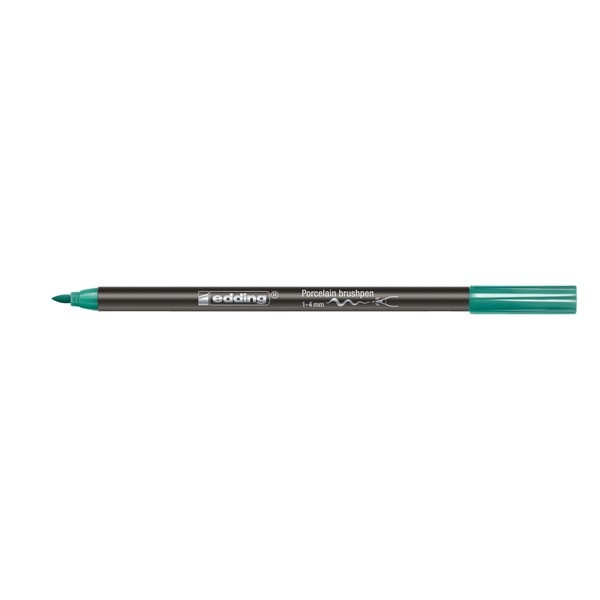 Edding 4200 feutre pinceau pour porcelaine - turquoise 239296 - 1