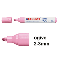 Edding 4500 marqueur textile (2- 3 mm ogive) - rose 200734